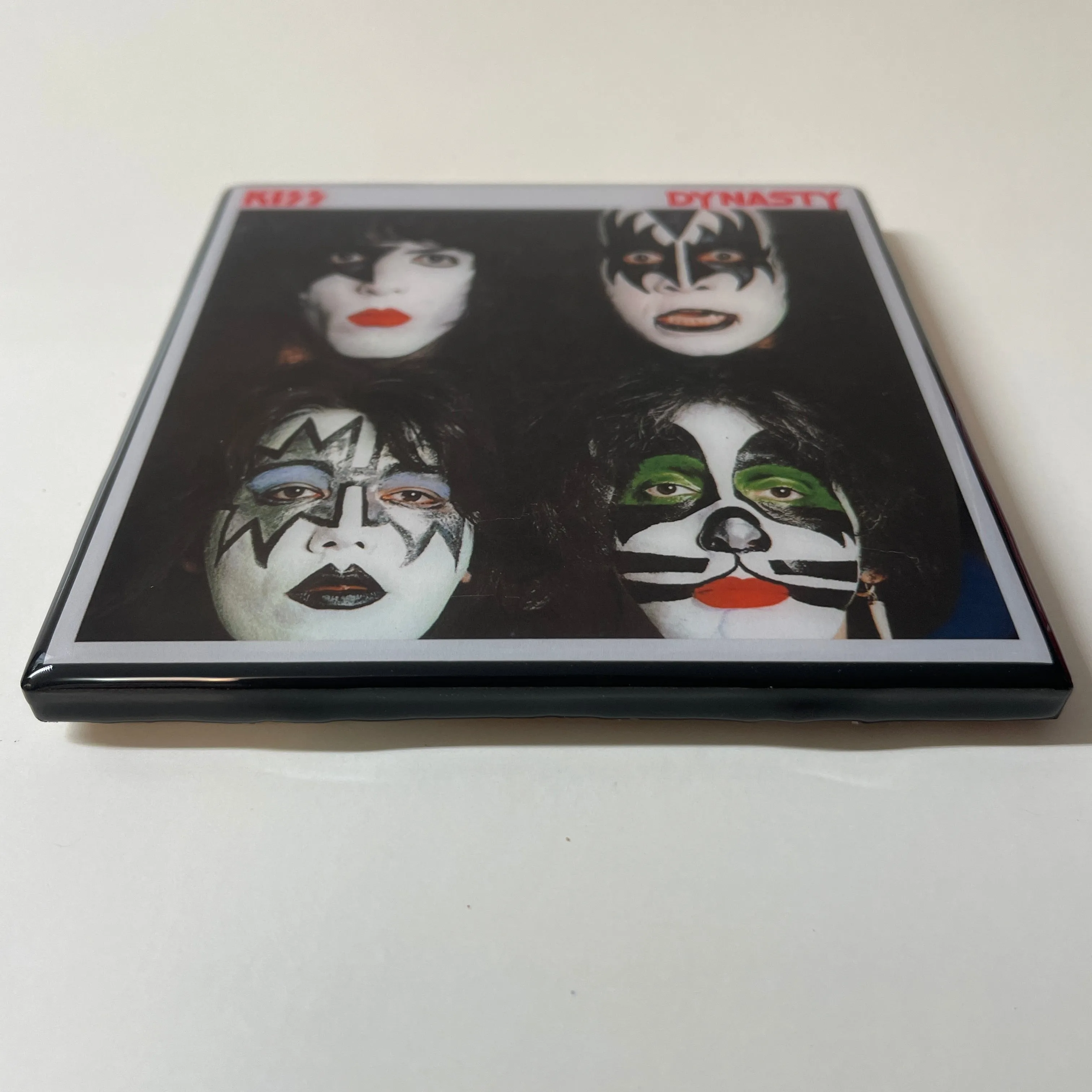 KISS Dynasty Coaster Custom Ceramic Tile