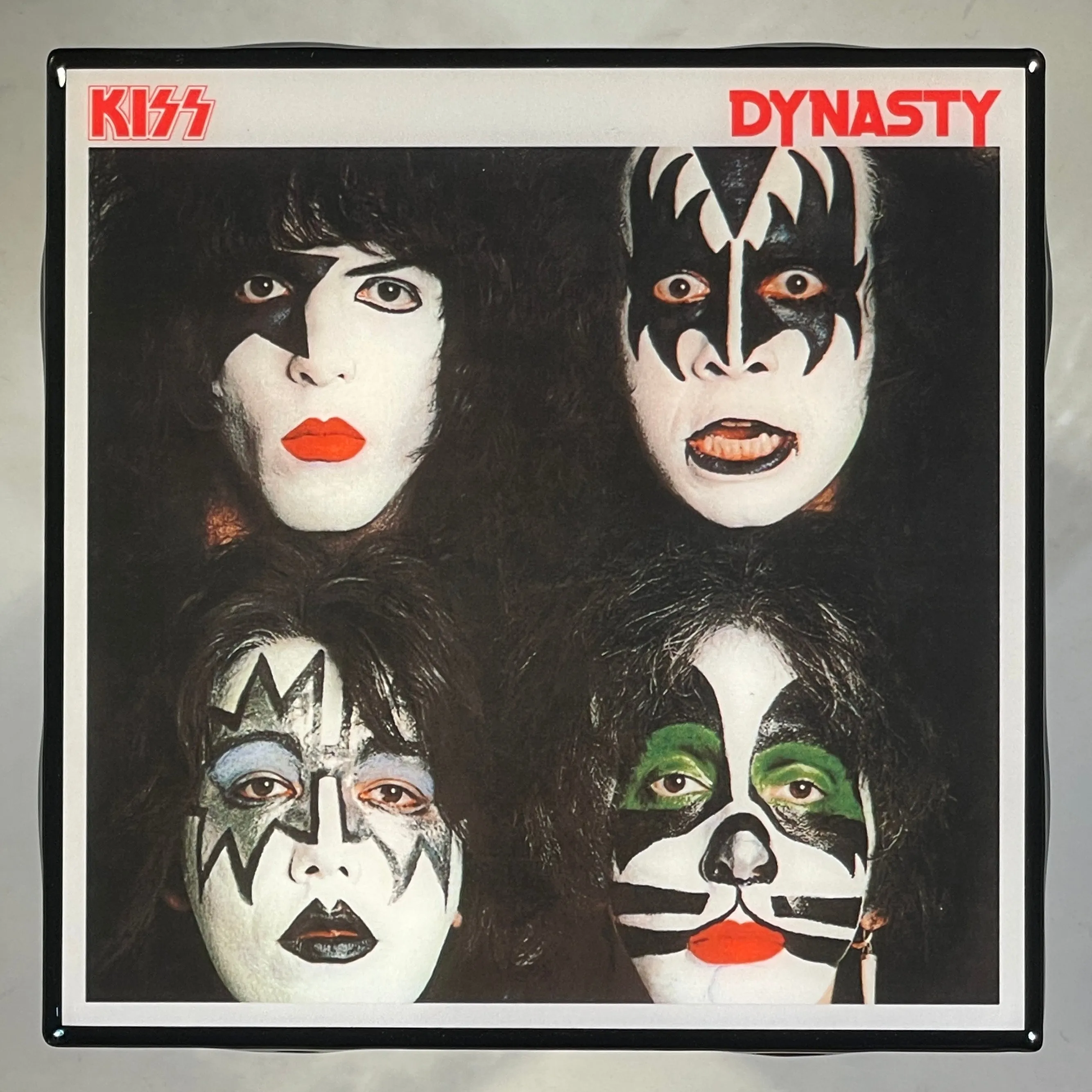 KISS Dynasty Coaster Custom Ceramic Tile