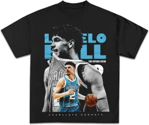 LaMelo Ball Custom Graphic T-Shirt Collection | Premium Quality Heavyweight Basketball Shirt for Adults & Kids