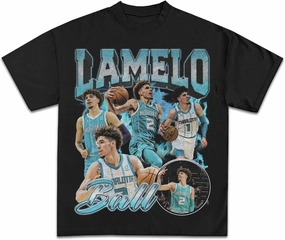 LaMelo Ball Custom Graphic T-Shirt Collection | Premium Quality Heavyweight Basketball Shirt for Adults & Kids
