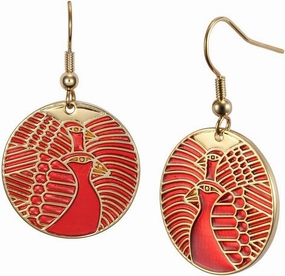 Laurel Burch Jewelry Moon Doves Earrings