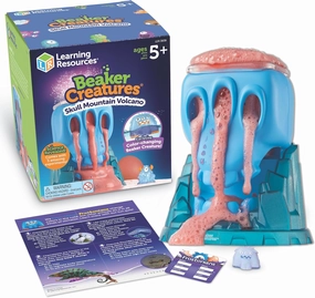 Learning Resources Beaker Creatures Skull Mountain Volcano, Preschool Science, STEM Toys, Fun Science Experiments for Kids, Ages 5 