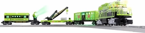 Lionel Area 51 UFO Recovery Bluetooth LionChief Electric O Gauge Freight Train Set with Remote
