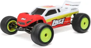 Losi 1/18 Mini-T 2.0 2S 2 Wheel Drive RTR Brushless Stadium Truck Battery & Charger Included Red LOS-1056T1