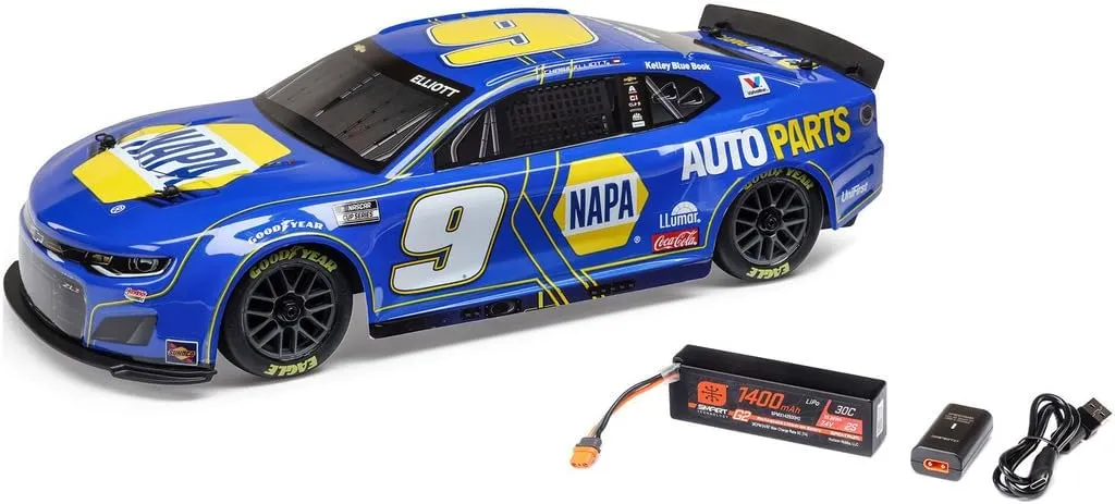 Losi Chase Elliott 2025 NAPA #9 AWD Adult Remote Control RC Race Car 1:12 Scale