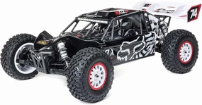 Losi 1/10 Tenacity DB Pro 4 Wheel Drive Desert Buggy Brushless RTR Battery and Charger Not Included with Smart Fox Racing LOS03027V2T2