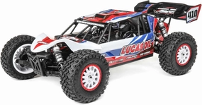 Losi 1/10 Tenacity DB Pro 4 Wheel Drive Desert Buggy Brushless RTR Battery and Charger Not Included with Smart Lucas Oil LOS03027V2T1