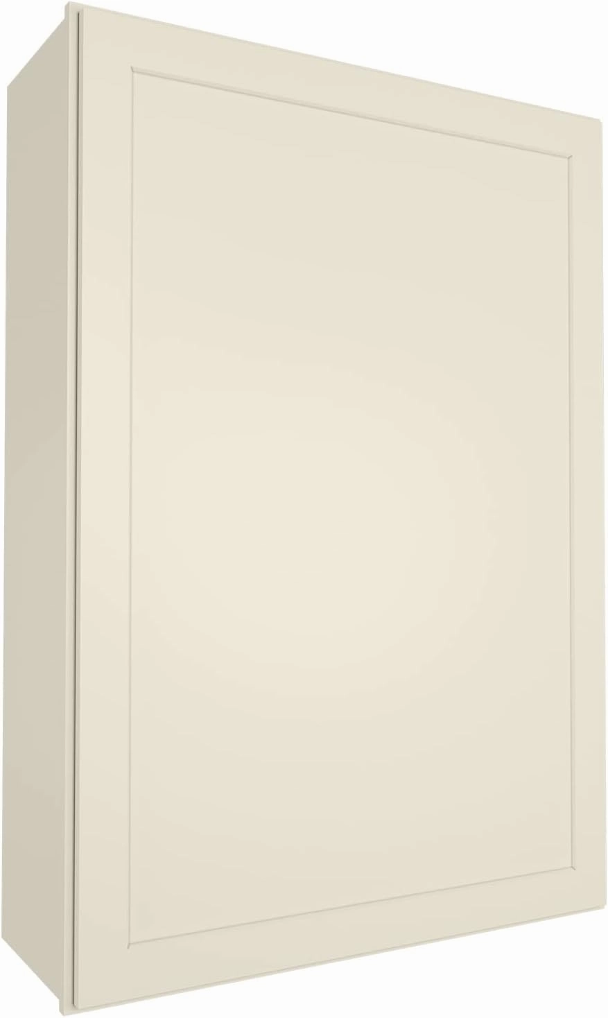 LOVMOR Kitchen Wall Cabinet & Cupboard, Medicine Cabinet,Bathroom Cabinet Wall Mounted with Doors and Shelves, 12" D*18" W*42" H, Shaker Antique White