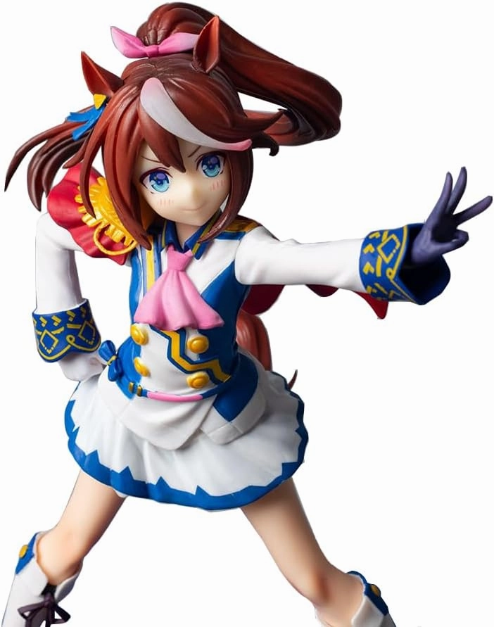 LUNK Tokai Teio Figure Anime Action Figure Statue Game Character Figurine Interchangeable Accessories PVC Cartoon Model Desktop Ornament Handmade Collectible 21cm/8.26”
