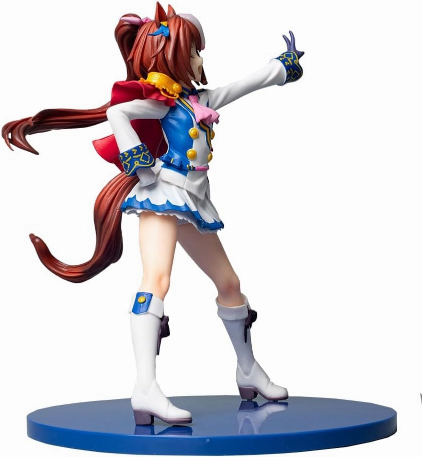 LUNK Tokai Teio Figure Anime Action Figure Statue Game Character Figurine Interchangeable Accessories PVC Cartoon Model Desktop Ornament Handmade Collectible 21cm/8.26”
