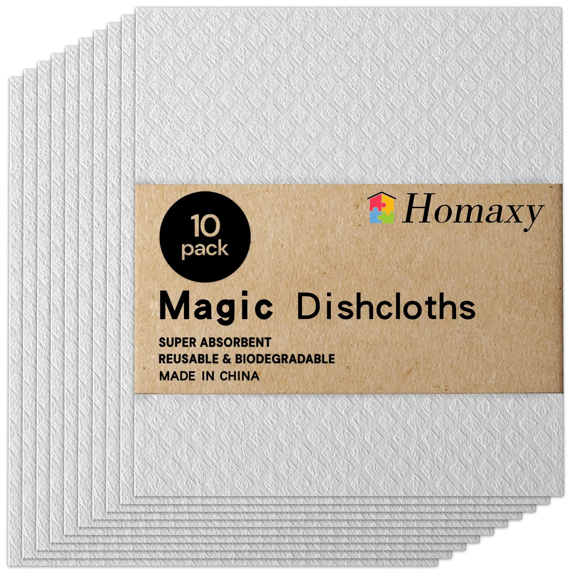 Magic Cleaning Cloth Set - Reusable & Eco-Friendly