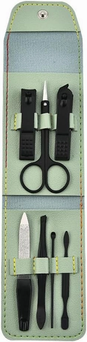 Manicure Beauty Set Nail Pliers Set 7-Piece Home Beauty Manicure Tool Portable Nail Clipper Set