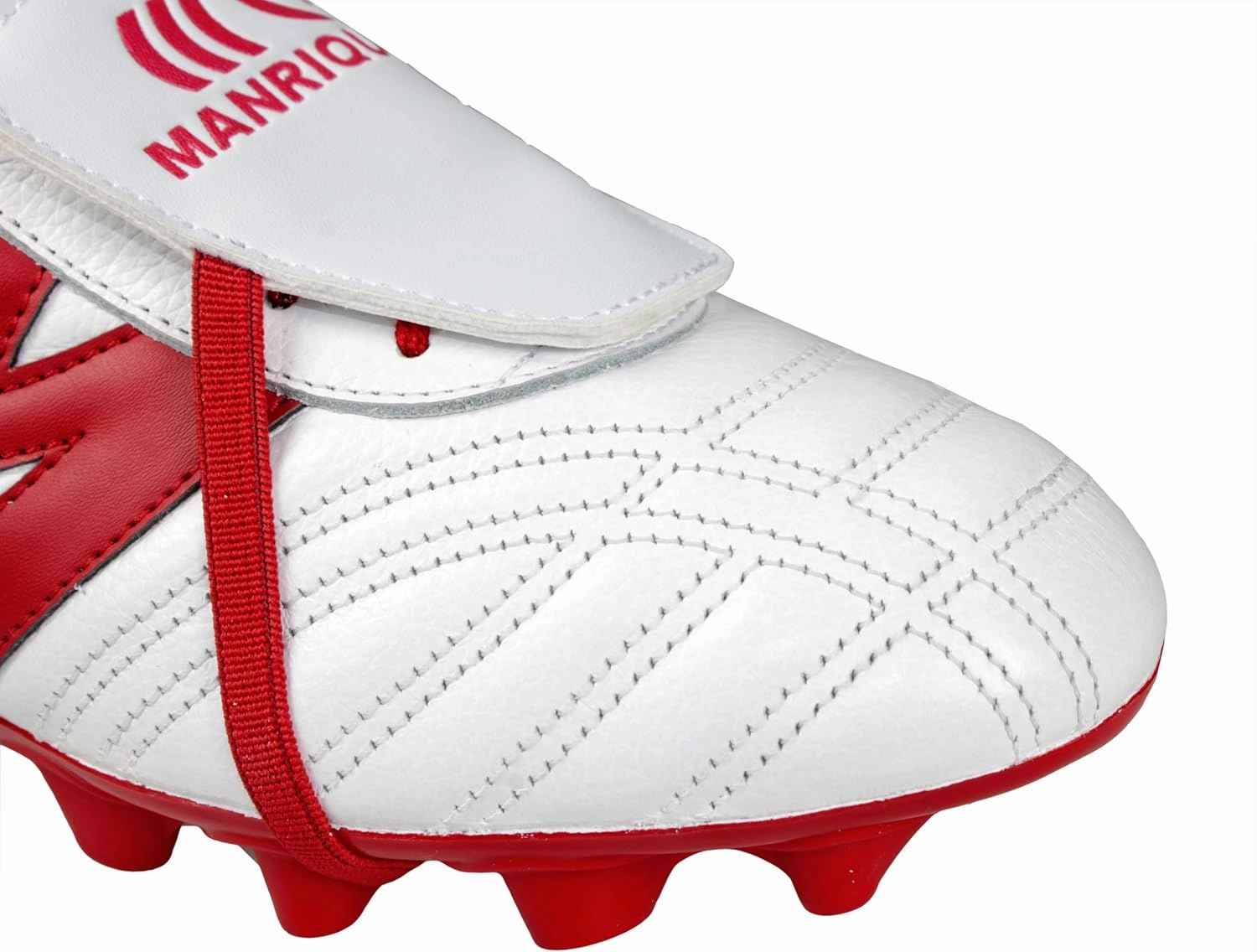 Manriquez Soccer Cleats, Firm Ground, Genuine Leather, Lightweight, Classic Style, Made in Mexico