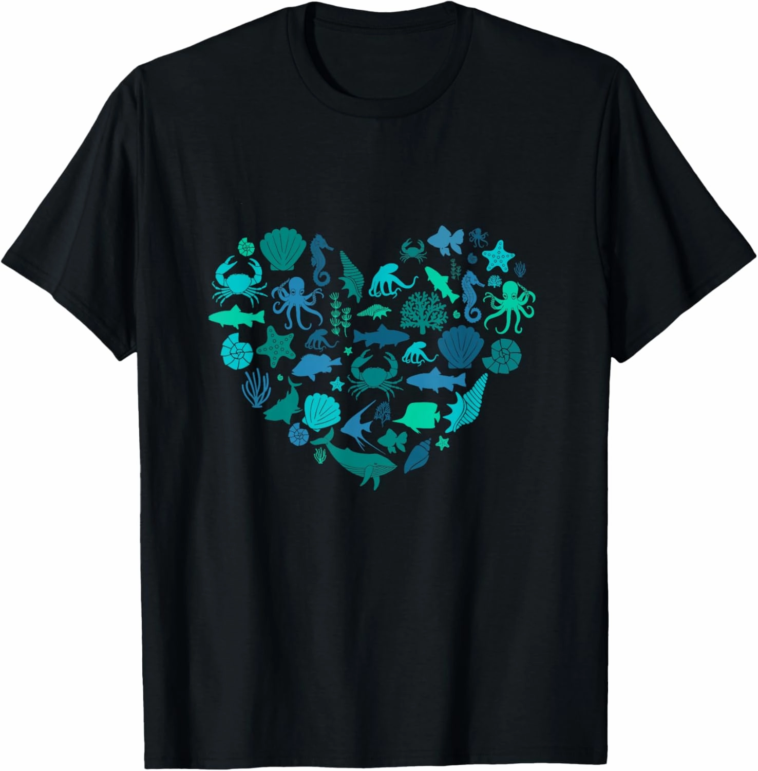 Marine Life - Marine Biologist Save Oceans Marine Science T-Shirt