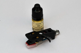 Matt Black Headshell, Cartridge, Stylus and V2 Lubrication Bundle fits Optonica, Sharp RP-2727, RP-1818, RP-105H, RP-1144, RP-1122, RP-2000, RP-5100, RP-203R, RP-7205