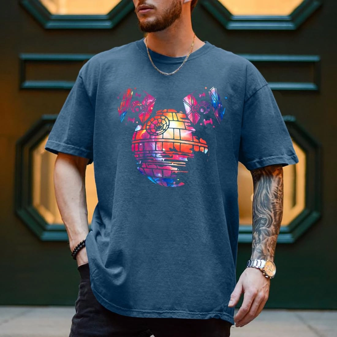 Men Magic Kingdom Shirt Magic Tees Planet Science Fiction Tshirt for Man Characters Tee Top