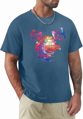 Men Magic Kingdom Shirt Magic Tees Planet Science Fiction Tshirt for Man Characters Tee Top