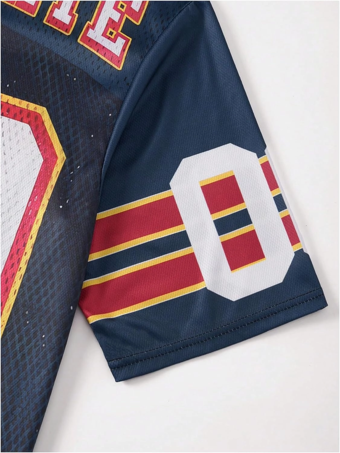 Men's Number Graphic Jersey Shirts Y2K Graphic Short Sleeve Streetwear Tee Shirt Top