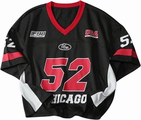 Men's Number Graphic Jersey Shirts Y2K Graphic Short Sleeve Streetwear Tee Shirt Top