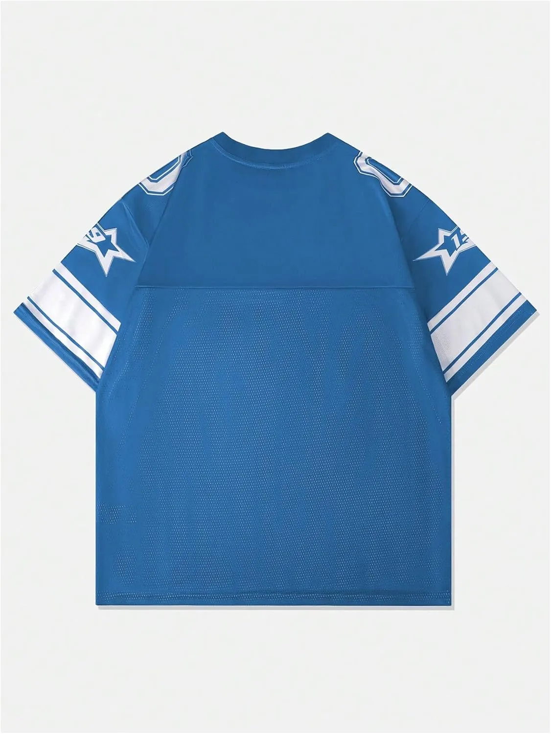 Men's Number Graphic Jersey Shirts Y2K Graphic Short Sleeve Streetwear Tee Shirt Top