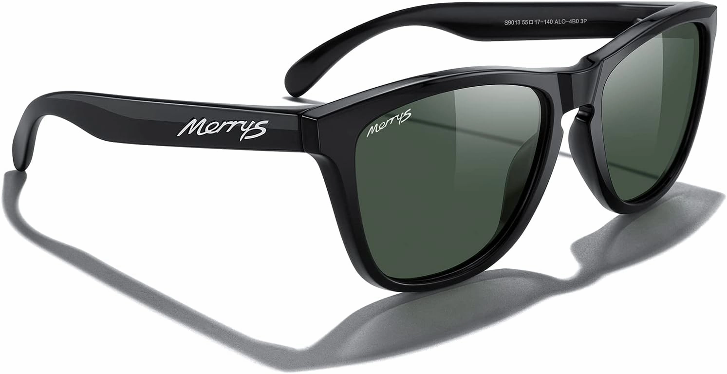 MERRY'S Classic Square Polarized Sunglasses For Men Women Fashion Trend Sports Sunglasses S9013