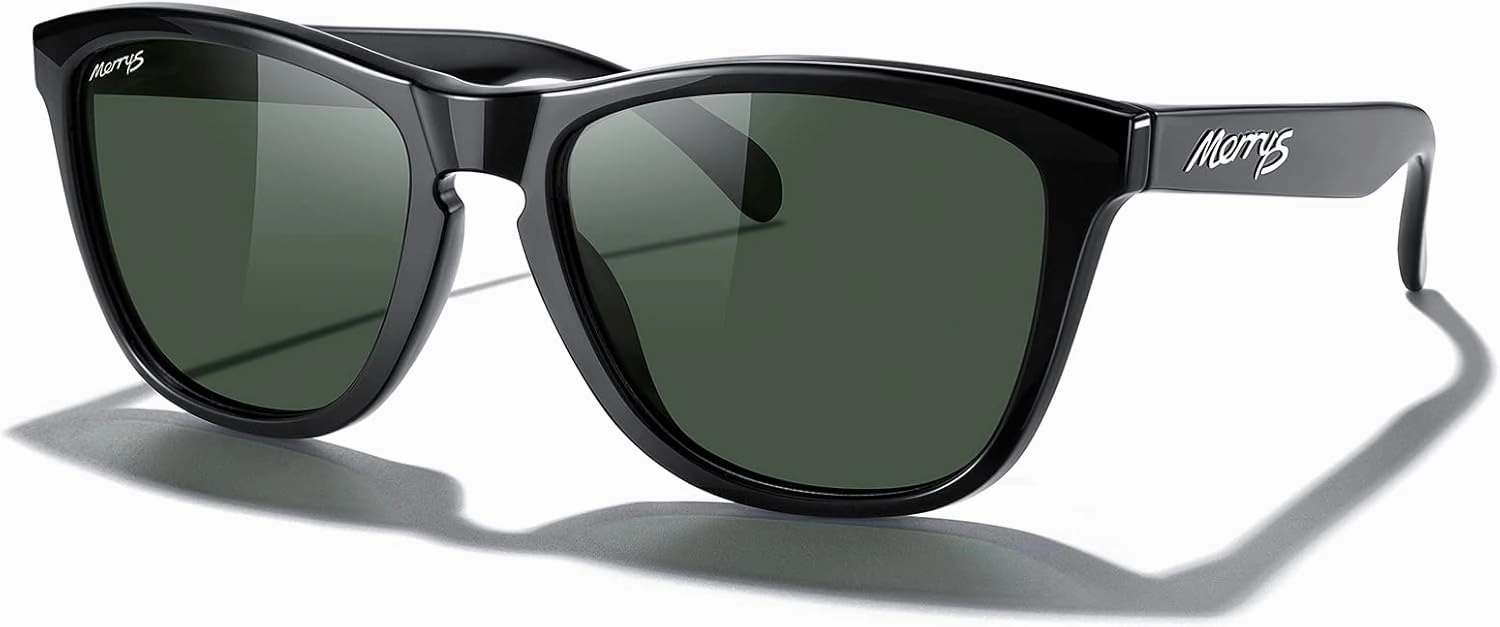 MERRY'S Classic Square Polarized Sunglasses For Men Women Fashion Trend Sports Sunglasses S9013