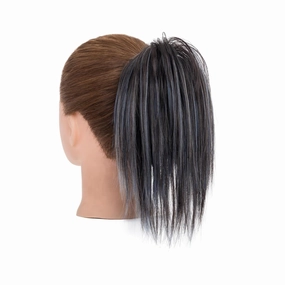 messy bun hair piece Synthetic Straight Claw Clip Chignon Fluffy Donut with Braids Scrunchies Messy Bun Hair Updo Hairpieces Extensions hair buns hair piece(1)
