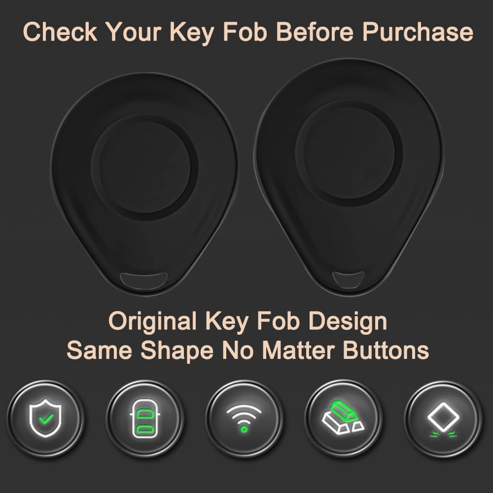 Metal Key Fob Cover,Compatible with Harley Davidson Fatboy Heritage Classic Standard RoadKing Ultra Classic Electra Glide V-Rod Sportster Key Fob,Alloy Armor TPU Key Fob Case Black