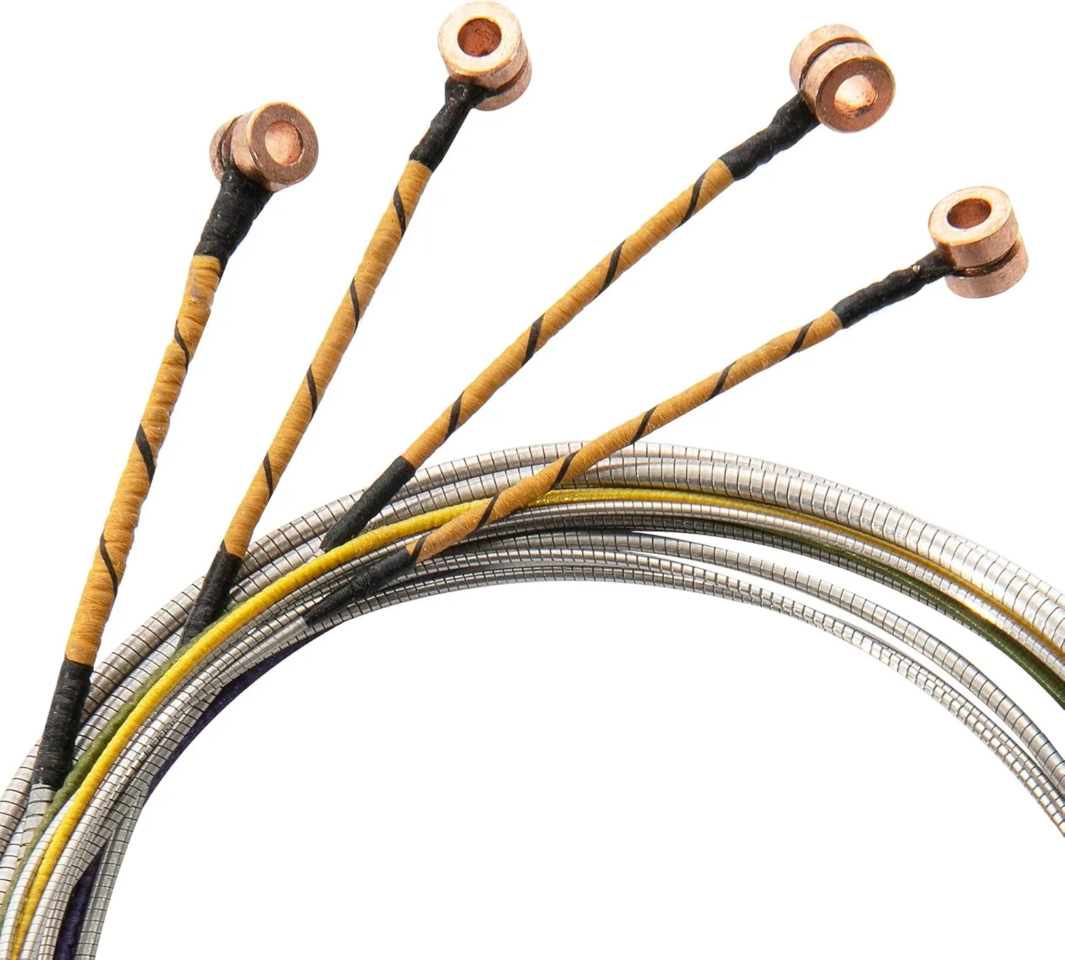 MI&VI PEAK Classic Cello Strings — 4/4 Scale Full Set (A-D-G-C) | Best Choice | German Steel Rope Core | Great Sound | High Value | Ball-Ends | Medium Gauge Tension - By MIVI Music (Cello 4/4)