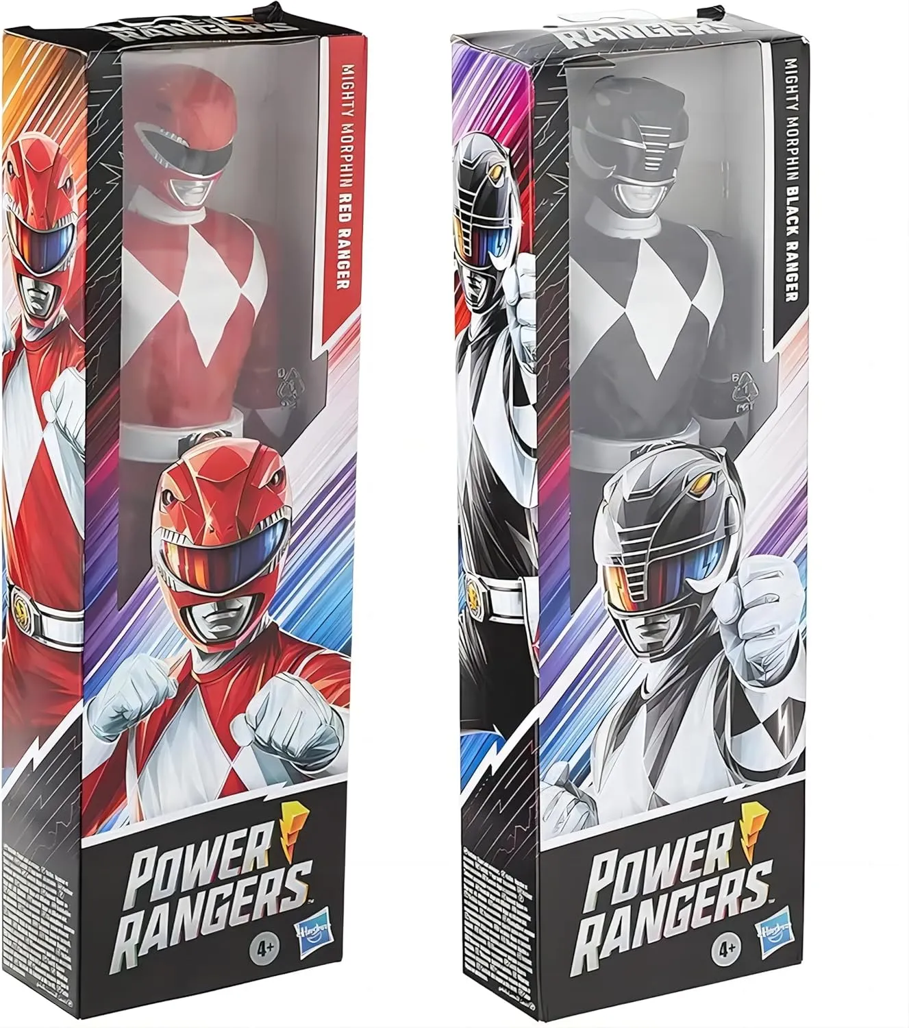 Mighty Morphin Ranger 12-Inch Action Figure Toy (2set)