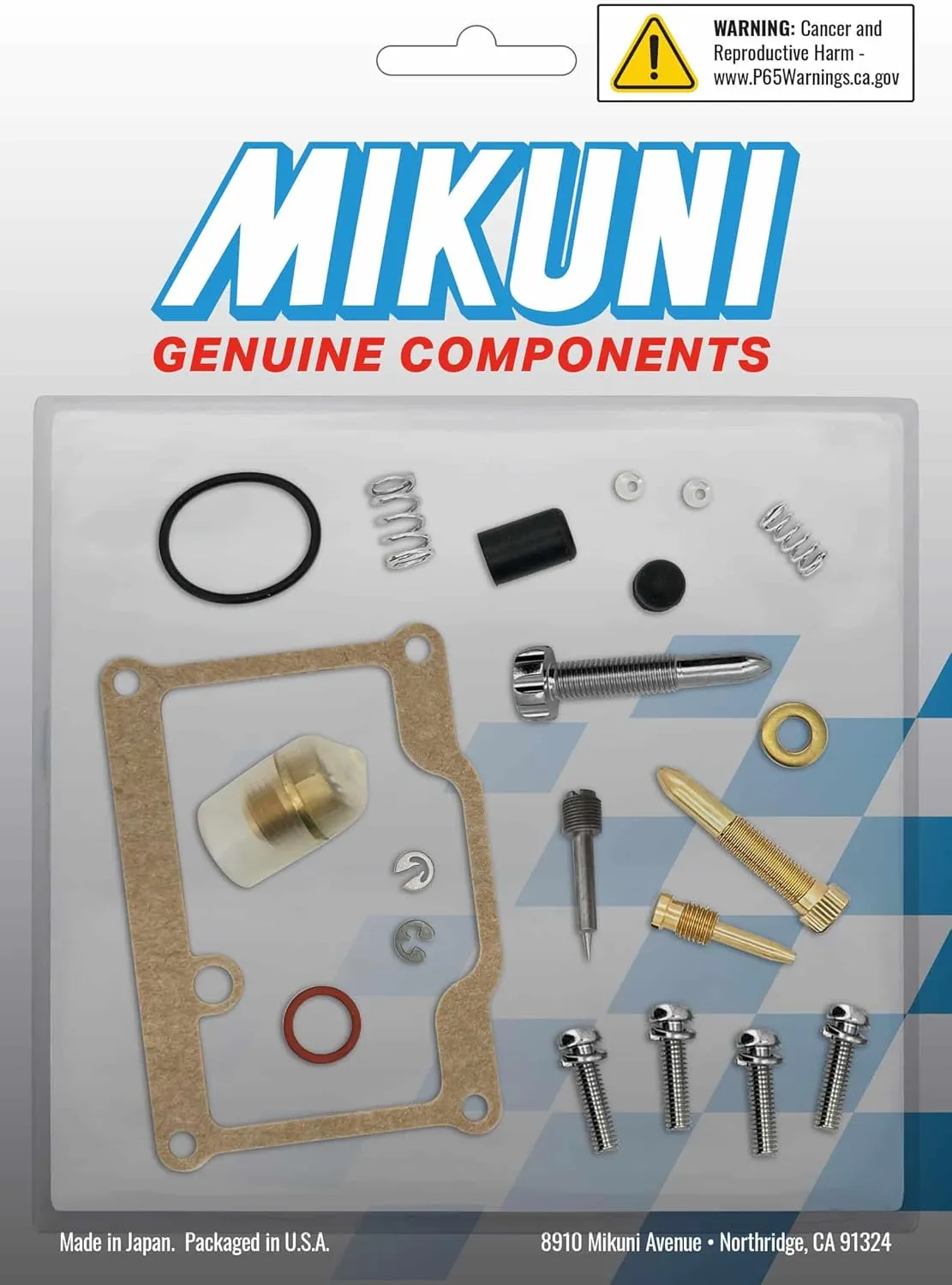 Mikuni Carburetor Rebuild Kit for Arctic Cat & Polaris Snowmobiles with Mikuni VM34 Carburetors