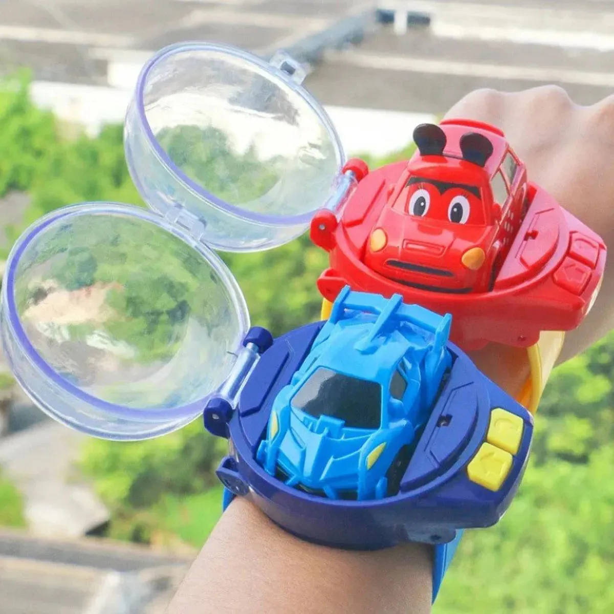 Mini Remote Control Car Watch Toy – 2.4GHz Wearable RC for Kids
