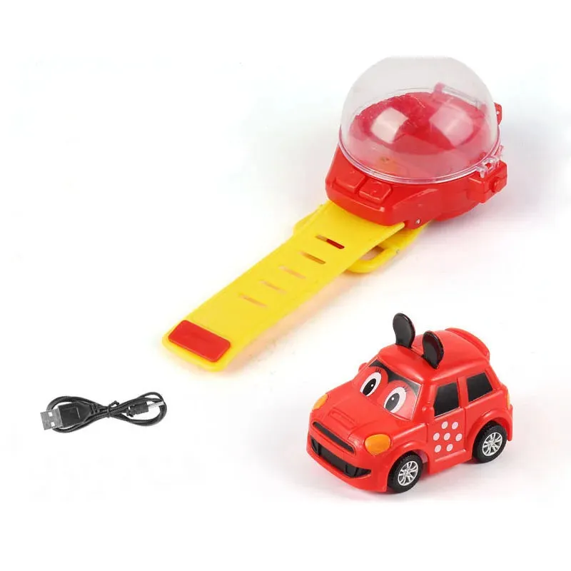 Mini Remote Control Car Watch Toy – 2.4GHz Wearable RC for Kids