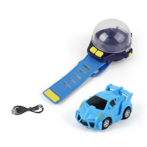 Mini Remote Control Car Watch Toy – 2.4GHz Wearable RC for Kids