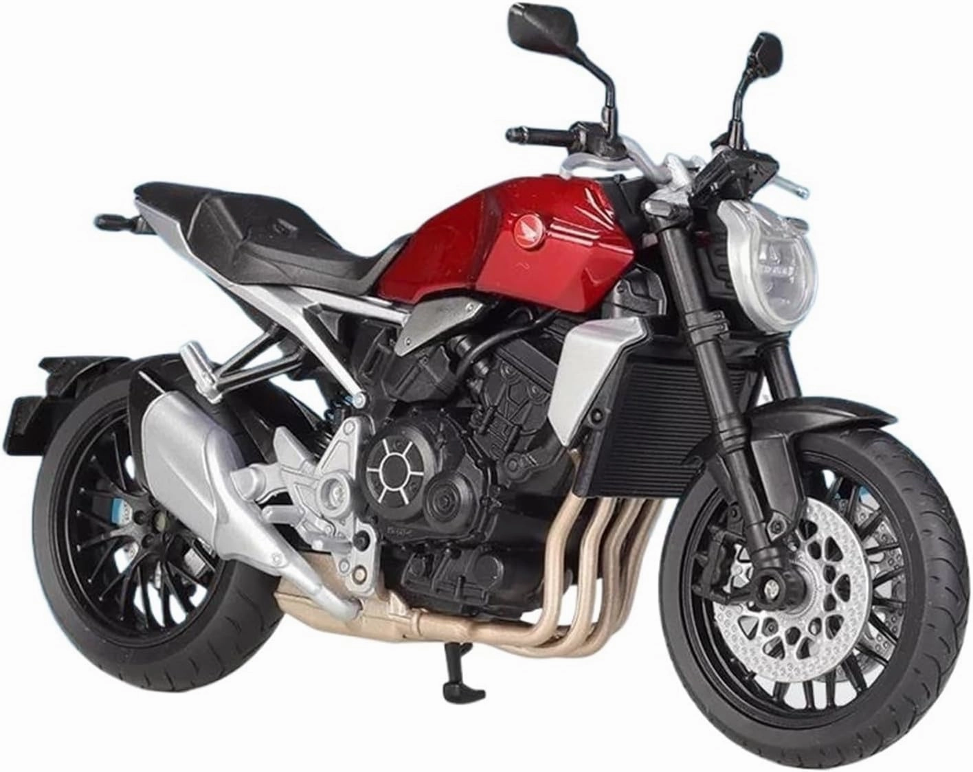 Mini Simulation Motorcycle Toys 1:12 for Honda CB1000R Alloy Racing Car Motorcycle Model Toy Children's Gifts Adult for Boys(Red)