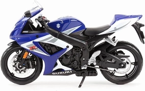Mini Simulation Motorcycle Toys 1:12 for Suzuki GSX-R750 Die Cast Vehicles Collectible Hobbies Motorcycle Model Toys Adult for Boys