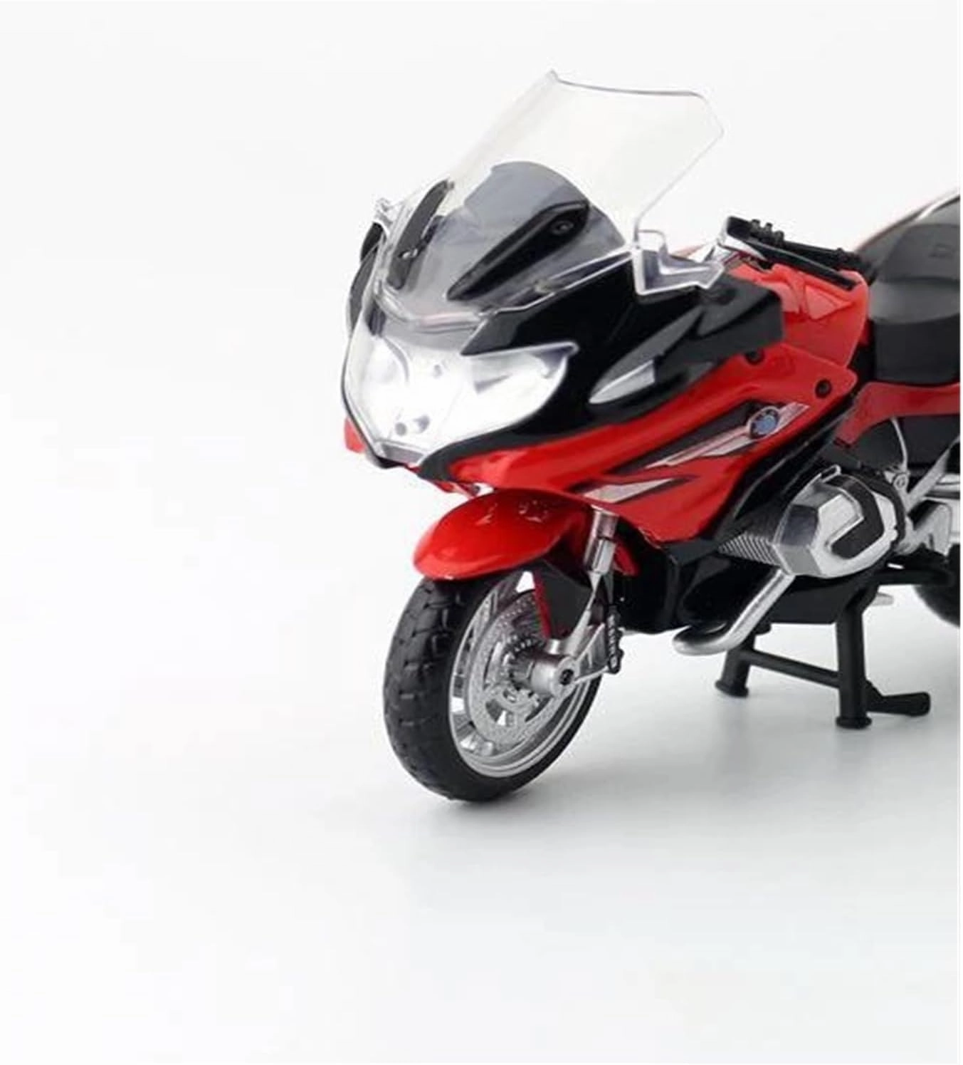 Mini Simulation Motorcycle Toys 1/18 for BMW R1250rt Motorcycle Model Toy Car Series Off-Road Car Toy Car Adult for Boys(White)