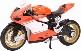 Mini Simulation Motorcycle Toys 1:18 for Ducati 1199 Superleggera 2014 Static Diecast Vehicle Collector Enthusiast Adult for Boys
