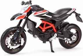 Mini Simulation Motorcycle Toys 1:18 for Ducati Hypermotard Sp 2013 Static die-cast car Collection Hobby Model Toys Adult for Boys