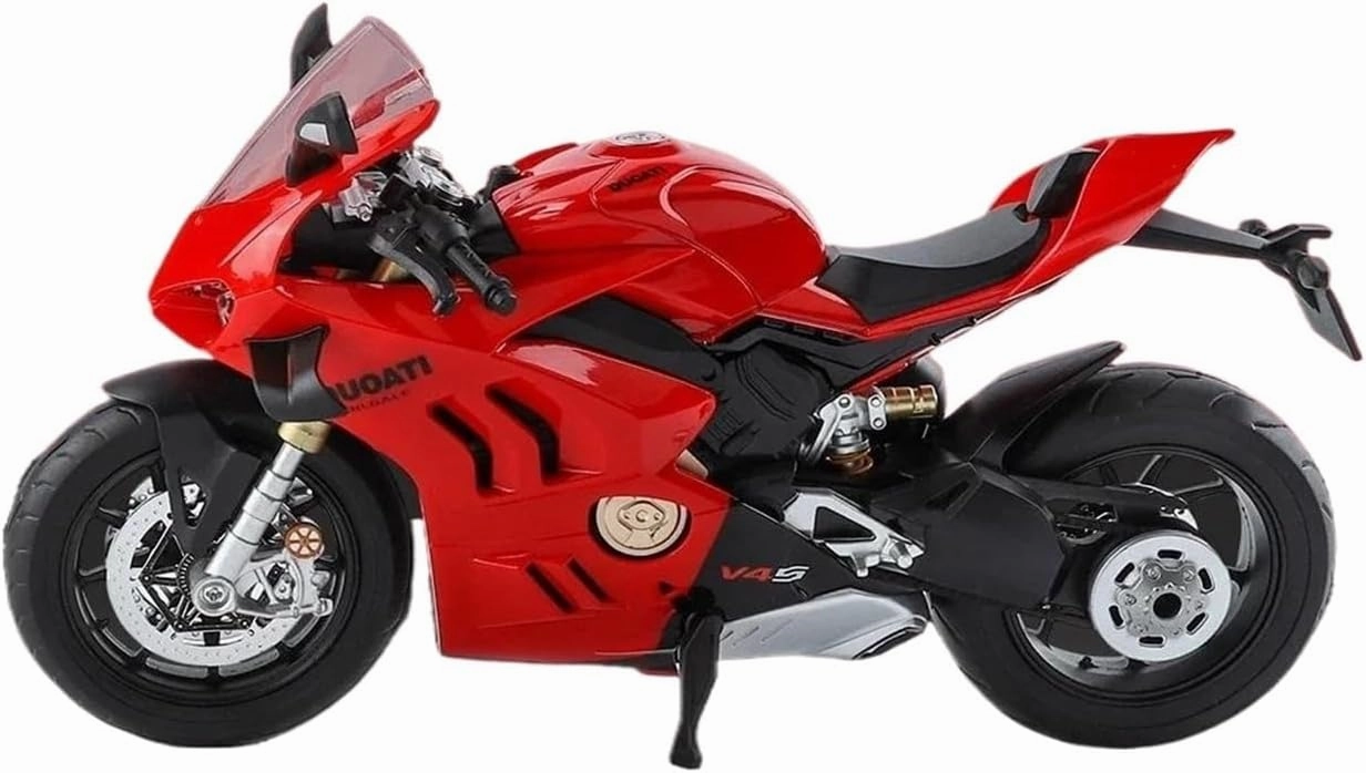 Mini Simulation Motorcycle Toys 1:9 for Ducati V4S Panigale Alloy Die-Casting Motorcycle Model Toy Car Collection Adult for Boys