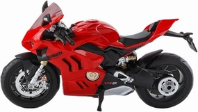 Mini Simulation Motorcycle Toys 1:9 for Ducati V4S Panigale Alloy Die-Casting Motorcycle Model Toy Car Collection Adult for Boys