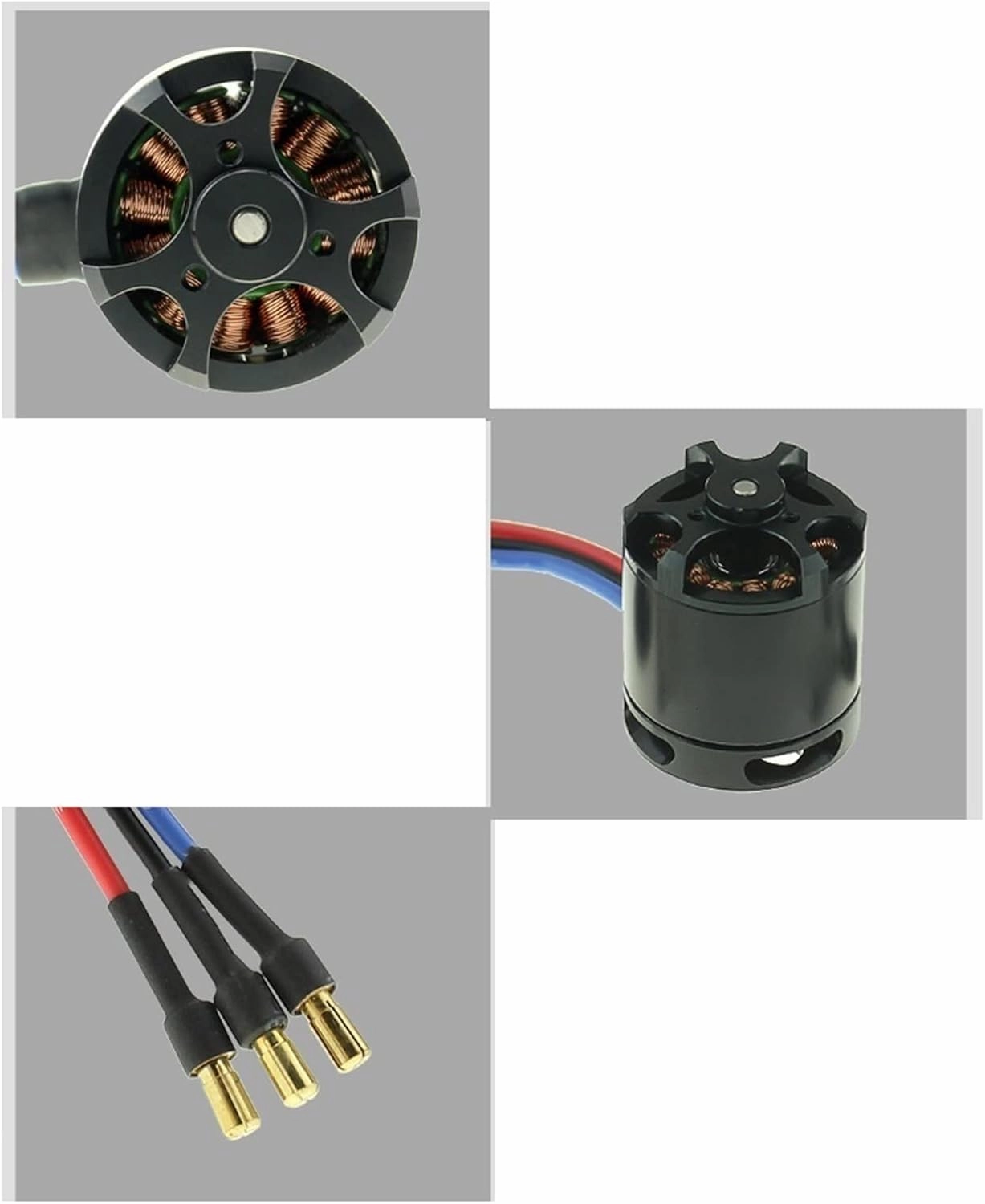 Model Power Racing Drone Brushless Motor 2216 Brushless Motor KV880 KV1400 KV2400 Fixed-Wing Motor Modle Aircraft Motor Glider Motor Smart Hobby (Size : KV880 Rear Shaft Motor)