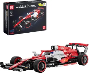 Mould King Formula 1 Car Toy for Play, Display Sports RC Race Car Cars Building Toys MOC Collectible Model Cars Building Kit Birthday for Men 8  Boys Teens Adults
