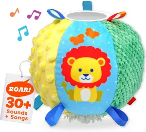Move2Play, Hilariously Interactive Toy with Music & Sound Effects | Birthday Gift for Boy & Girl | Ball for Toddler & Baby | Indoor/Outdoor | Age 6, 9, 12  Month | 1, 2, 3  Year Old