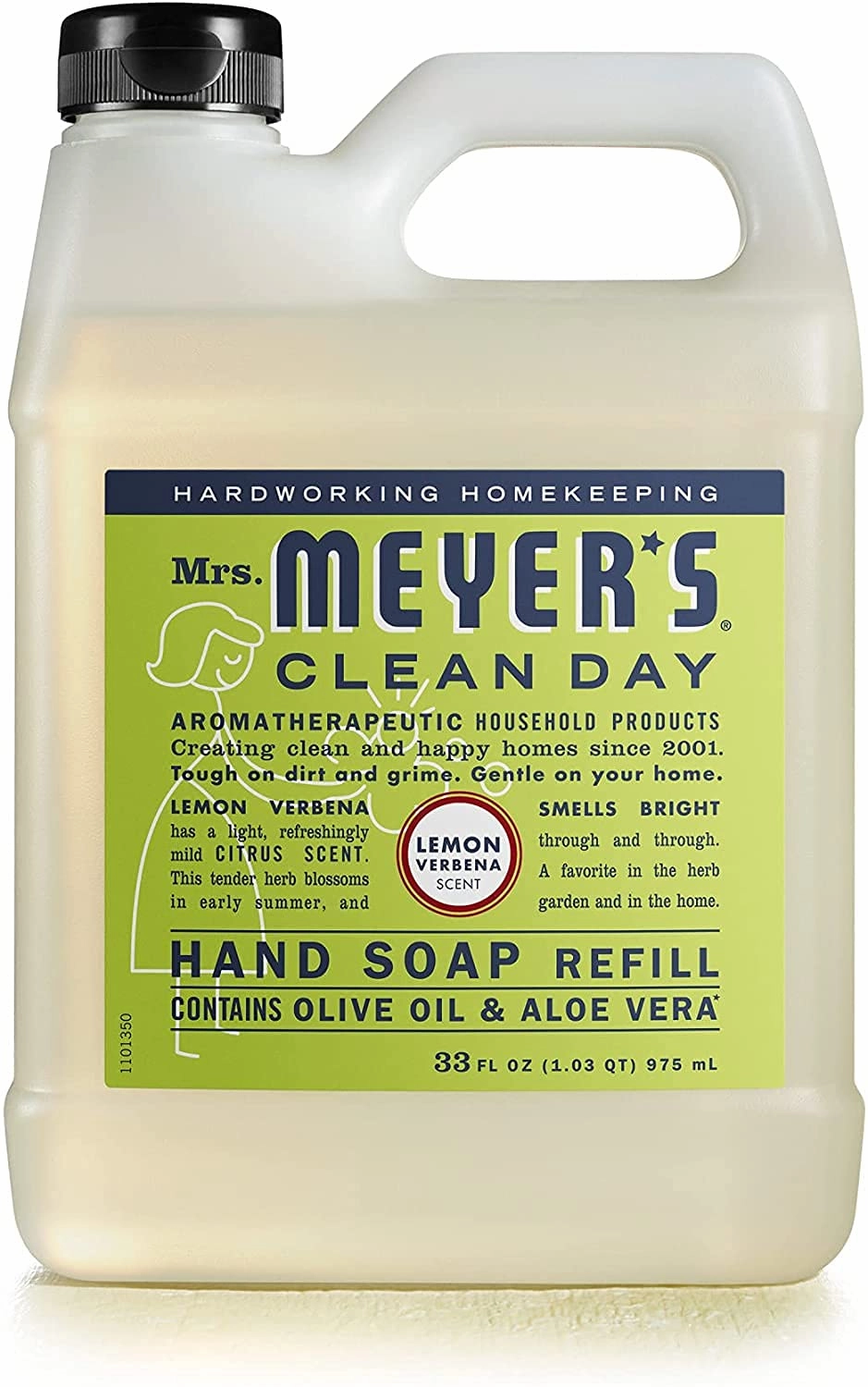 MRS. MEYER'S CLEAN DAY Hand Soap Refill Scent Variety Pack 2 CT (Lemon Verbena   Lavender)