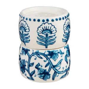 Mud Pie Block Print Salt & Pepper Set