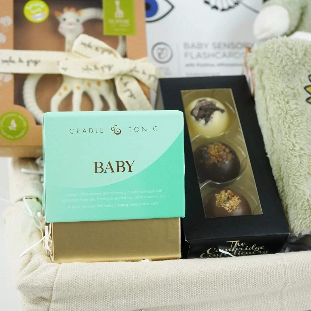 Mum And Baby Sensory Hamper, Etta Loves Swaddle, Miffy And Sophie La Giraffe
