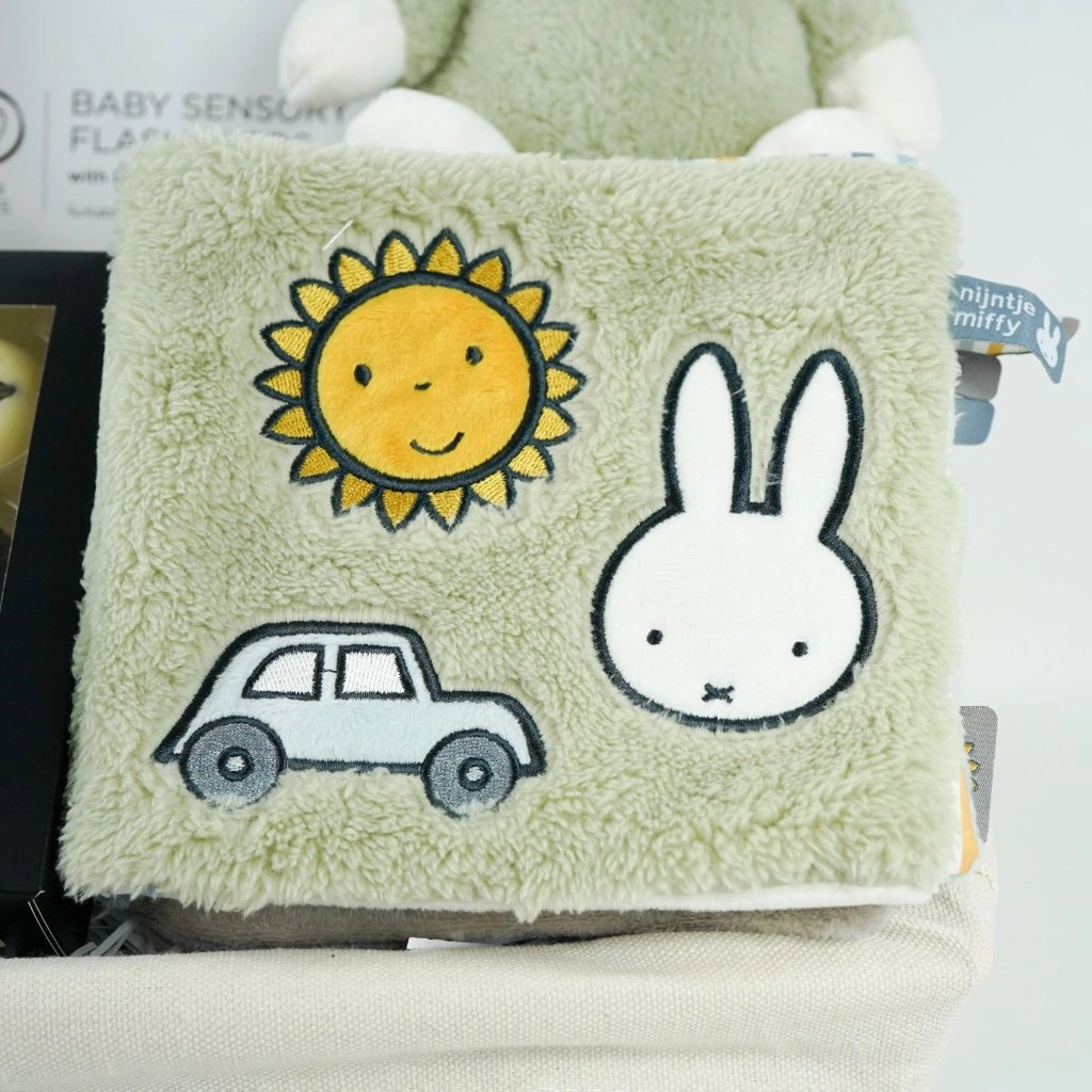 Mum And Baby Sensory Hamper, Etta Loves Swaddle, Miffy And Sophie La Giraffe