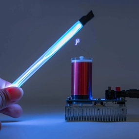 Music Festival Music Coil Physical Science Experiment Equipment Toys 0.5CM Light Up Ignite Artificial Lightning Science Experiment