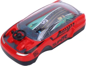 Musical Car Racing Games, Handheld Game Console Driving Games, Kids Simulation Driving Racing Car Game, Car Steering Wheel for Toddlers Two Player Interactive